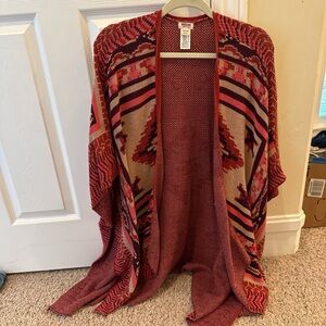 Mossimo Supply Co. Aztec Poncho